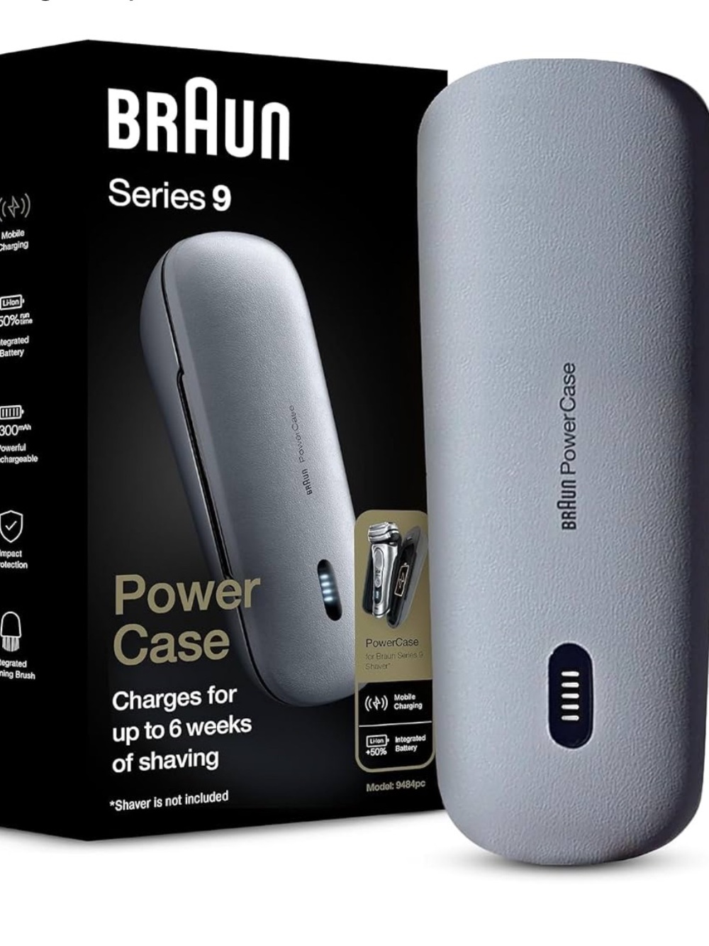 NEW Braun Powercase for Electric Razors Series 9 Pro , Series 9, Series 8